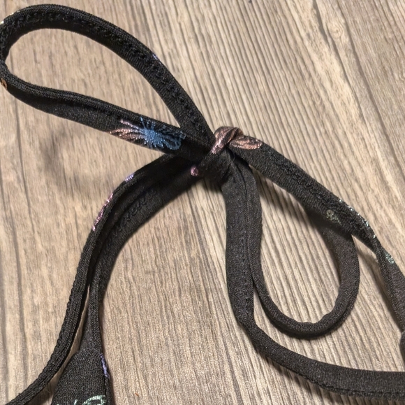 Multicolor shimmer butterfly halter top women's size 1X plus size - Picture 6 of 13